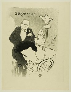 La saggezza da Henri de Toulouse Lautrec