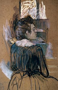 Donna alla Finestra, 1889 da Henri de Toulouse Lautrec