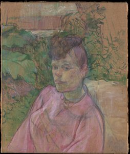 Donna nel giardino di Monsieur Forest, 1889-91 da Henri de Toulouse Lautrec