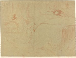 Donna sulla Schiena da Henri de Toulouse Lautrec