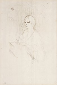 Yahne nella Sua Scatola da Henri de Toulouse Lautrec
