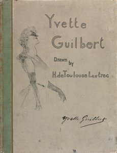 Yvette Guilbert-Serie Inglese: Copertina da Henri de Toulouse Lautrec