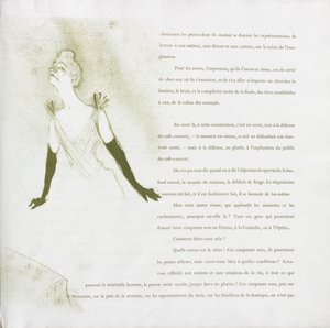 Yvette Guilbert - Serie Francese: N. 4 da Henri de Toulouse Lautrec