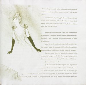 Yvette Guilbert-Serie Francese: No. 4 da Henri de Toulouse Lautrec