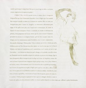 Yvette Guilbert - Serie Francese: N. 7 da Henri de Toulouse Lautrec