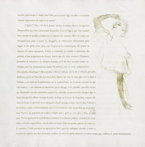 Yvette Guilbert-Serie Francese: No. 7, 1894 da Henri de Toulouse Lautrec