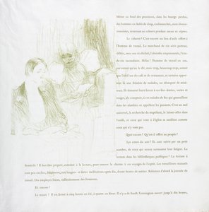 Yvette Guilbert-Serie francese: No. 8 da Henri de Toulouse Lautrec