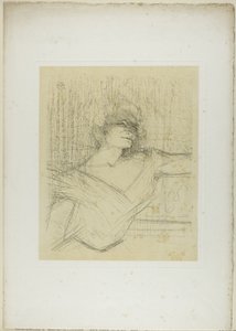 Yvette Guilbert—Dans la Glu, da Yvette Guilbert da Henri de Toulouse Lautrec