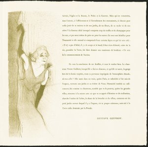 Yvette Guilbert da Henri de Toulouse Lautrec