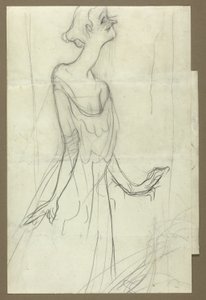 Yvette Guilbert che canta da Henri de Toulouse Lautrec