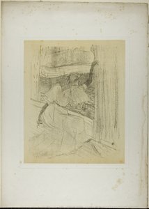Yvette Guilbert che Fa un Inchino, da Yvette Guilbert da Henri de Toulouse Lautrec