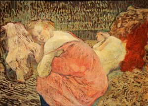 Due amiche da Henri de Toulouse Lautrec