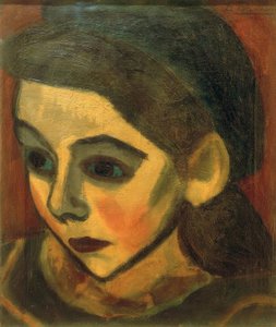Ragazza bretone da Henri Victor Gabriel Le Fauconnier