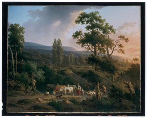 Una coppia di paesaggi da Henricus Josephus Antoniessen