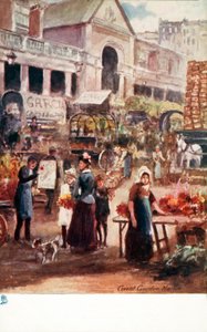 Vecchia Londra: Mercato di Covent Garden da Henrie Pitcher