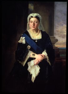 Regina Vittoria (1819-1901) dopo Baron Heinrich von Angeli (1840-1925) da Henrietta Mary Ward