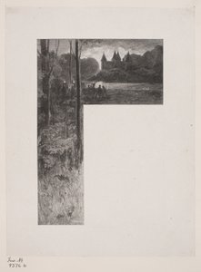 Danese: Illustrazione per Christian Winther, "Il volo del cervo". da Henrik Bornemann