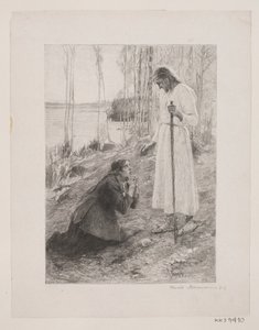 Kristus viser sig for Marie Magdalena da Henrik Bornemann