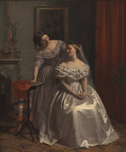 La sposa adornata dalla sua amica da Henrik Olrik