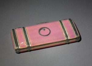 Scatola cosmetica, ditta di Peter Carl Fabergé da Henrik Wigstrom