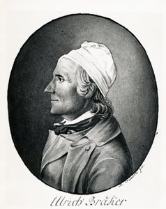 Ritratto di Ulrich Braker da Johann Heinrich Füssli