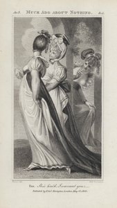 Illustrazione per Molto rumore per nulla di Shakespeare da Henry  Fuseli