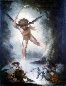 Robin Goodfellow (Puck) (Sogno di una notte di mezza estate) da Henry  Fuseli