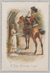 Un brindisi a te, bella damigella! Un allegro Natale a te