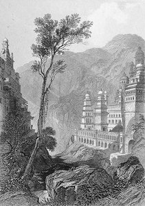 Templi Jain, Muktagerri, inciso da Finden, da 