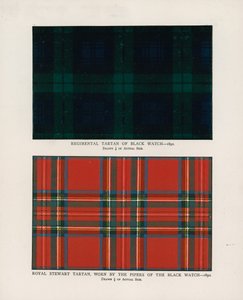 42° Royal Highlanders The Black Watch. Tartan reggimentali da Henry A. Payne