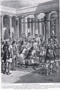 I lamenti dei Britanni, illustrazione da 