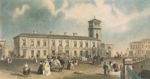 Stazione di London Bridge, Bermondsey, Londra, 1845 da Henry Adlard