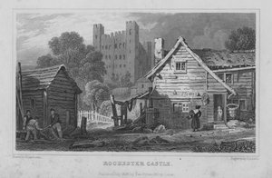 Castello di Rochester, Kent da Henry Adlard