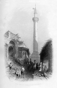 La Grande Moschea di Antiochia, Turchia, 1841 da Henry Adlard