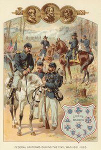 Uniformi Federali durante la Guerra Civile 1861-1865