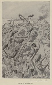 La Battaglia di Bunker Hill da Henry Alexander (after) Ogden