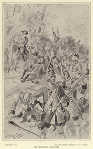 Il massacro di Braddock da Henry Alexander (after) Ogden