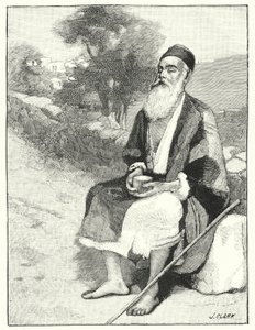 Un mendicante cieco vicino a Gerusalemme da Henry Andrew Harper