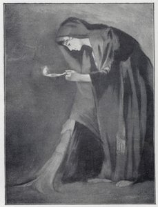 Una donna orientale che cerca una moneta persa da Henry Andrew Harper