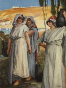 Donne che attingono acqua a un pozzo da Henry Andrew Harper
