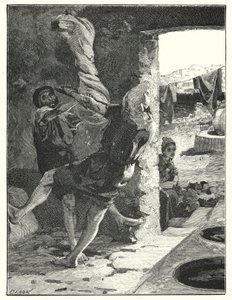 Strizzare una pelle a Joppa da Henry Andrew Harper