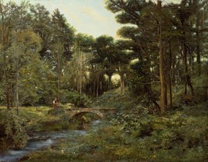 Paesaggio Boschivo da Henry Arthur Bonnefoy