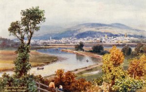 Barnstaple, dal fiume