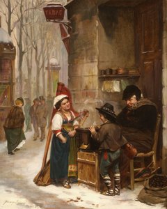 Il Venditore di Castagne, 1870