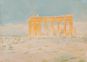 Il Partenone, facciata est