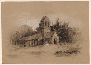 Chiesa in un Paesaggio da Henry Bright