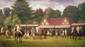 Polo a Hurlingham, 1890 da Henry Brooks
