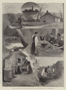 Una Colonia Comunista Libera in Inghilterra, Schizzi a Clousden Hill Farm, Forest Hall, Northumberland