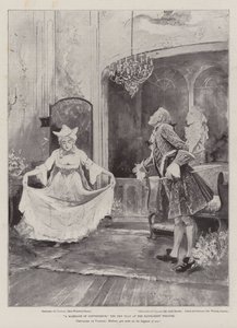 Un matrimonio di convenienza, la nuova commedia al Haymarket Theatre da Henry Charles Seppings Wright