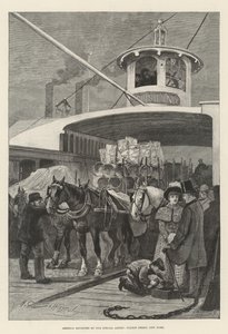 America rivisitata dal nostro artista speciale, Fulton Ferry, New York da Henry Charles Seppings Wright